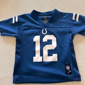 Team Apparel Blue and White Jersey Authentic Design